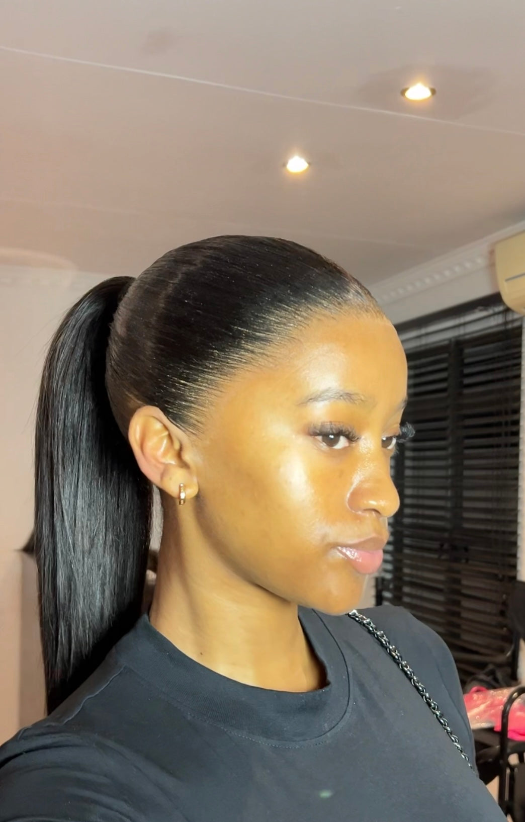 Lace frontal ponytail hotsell